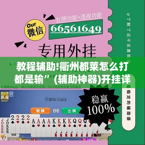 教程辅助!衢州都莱怎么打都是输	”(辅助神器)开挂详细教程