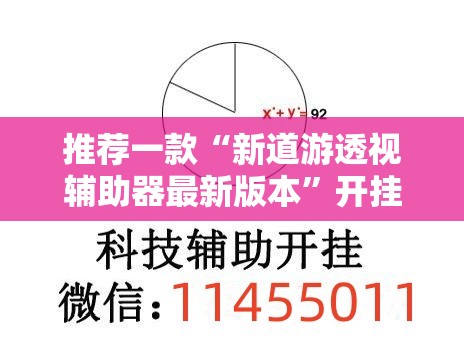 推荐一款“新道游透视辅助器最新版本	”开挂辅助脚本+详细开挂安装教程