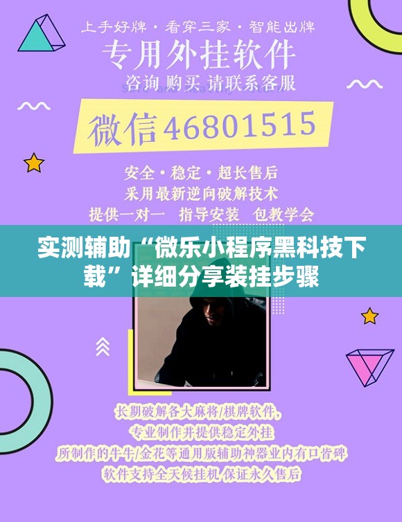 实测辅助“微乐小程序黑科技下载”详细分享装挂步骤