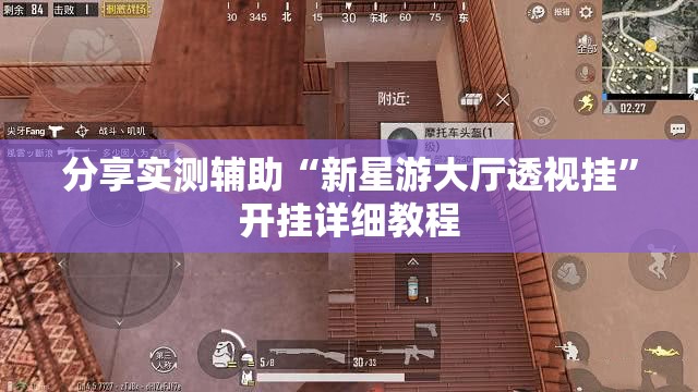 分享实测辅助“新星游大厅透视挂”开挂详细教程