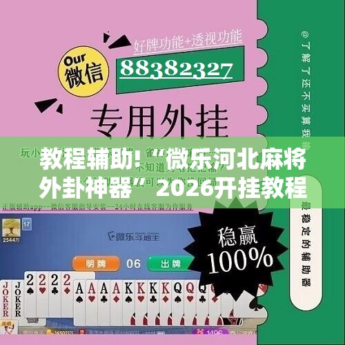 教程辅助!“微乐河北麻将外卦神器”2026开挂教程步骤