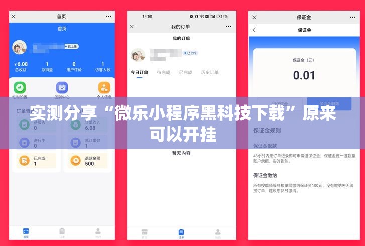 实测分享“微乐小程序黑科技下载	”原来可以开挂