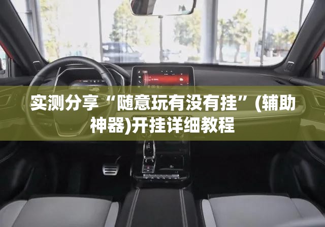 实测分享“随意玩有没有挂”(辅助神器)开挂详细教程
