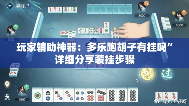 玩家辅助神器：多乐跑胡子有挂吗”详细分享装挂步骤