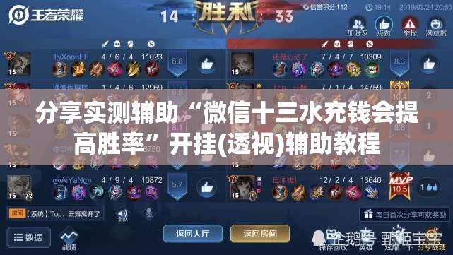 分享实测辅助“微信十三水充钱会提高胜率	”开挂(透视)辅助教程