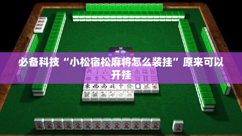 必备科技“小松宿松麻将怎么装挂”原来可以开挂