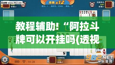 教程辅助!“阿拉斗牌可以开挂吗(透视)	”开挂辅助脚本+详细开挂安装教程