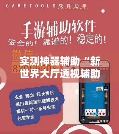 实测神器辅助“新世界大厅透视辅助软件	”细辅助教程分享
