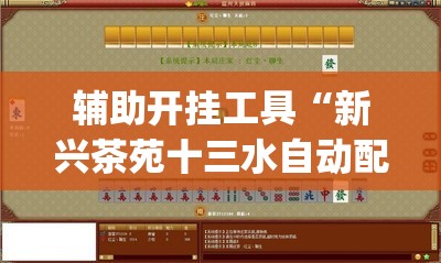 辅助开挂工具“新兴茶苑十三水自动配牌软件”开挂(透视)最新辅助详细