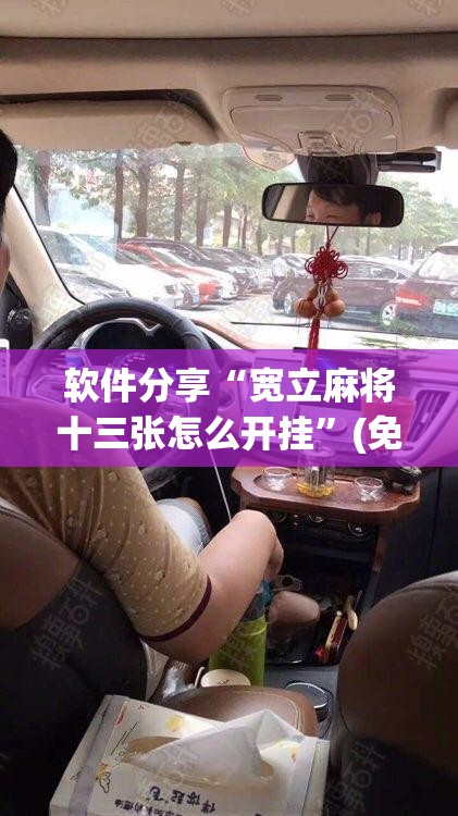 软件分享“宽立麻将十三张怎么开挂”(免费)开挂辅助教学(最新辅助开挂教程)