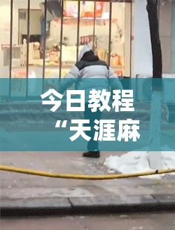 今日教程“天涯麻将怎么开挂”开挂辅助脚本+详细开挂安装教程