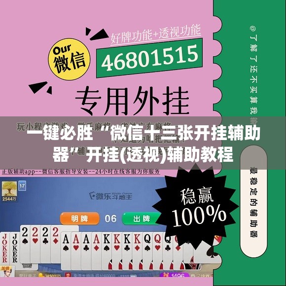一键必胜“微信十三张开挂辅助器”开挂(透视)辅助教程