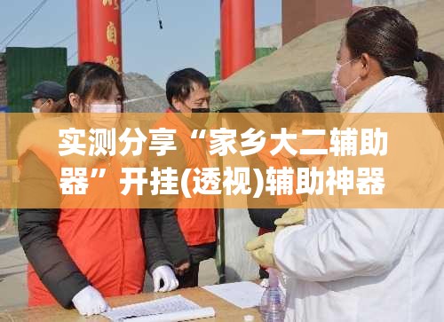 实测分享“家乡大二辅助器	”开挂(透视)辅助神器