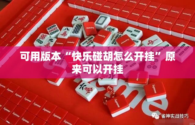 可用版本“快乐碰胡怎么开挂”原来可以开挂