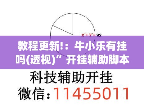 教程更新!：牛小乐有挂吗(透视)”开挂辅助脚本+详细开挂安装教程