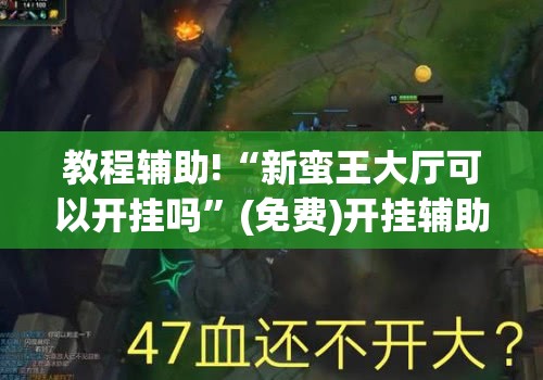 教程辅助!“新蛮王大厅可以开挂吗	”(免费)开挂辅助教学(最新辅助开挂教程)