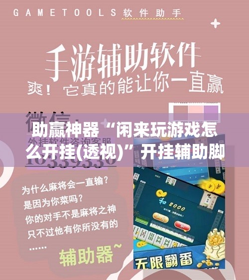 助赢神器“闲来玩游戏怎么开挂(透视)”开挂辅助脚本+详细开挂安装教程