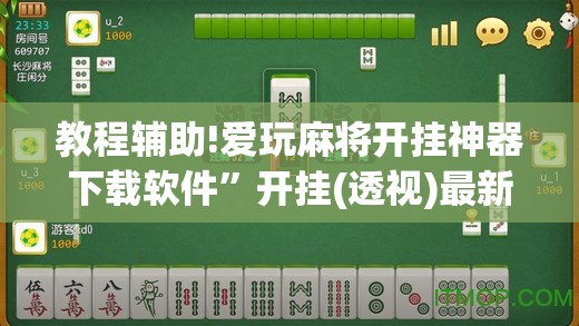 教程辅助!爱玩麻将开挂神器下载软件	”开挂(透视)最新辅助详细