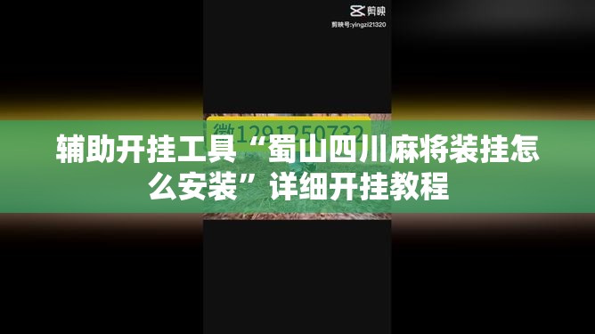 辅助开挂工具“蜀山四川麻将装挂怎么安装	”详细开挂教程
