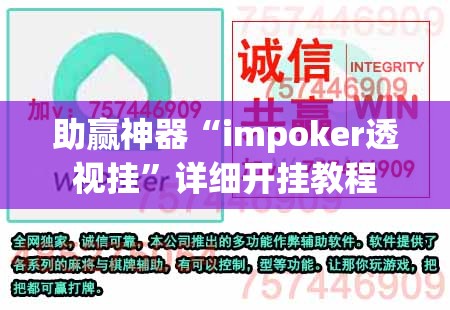 助赢神器“impoker透视挂”详细开挂教程