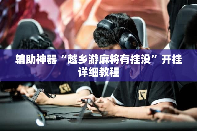 辅助神器“越乡游麻将有挂没”开挂详细教程