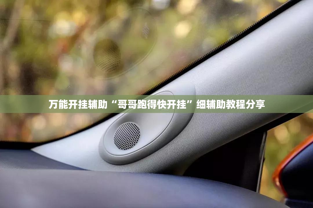 万能开挂辅助“哥哥跑得快开挂	”细辅助教程分享
