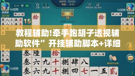 教程辅助!牵手跑胡子透视辅助软件”开挂辅助脚本+详细开挂安装教程