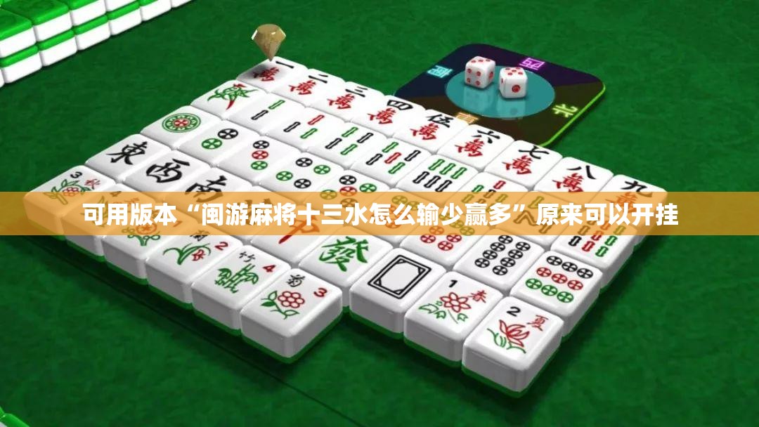 可用版本“闽游麻将十三水怎么输少赢多”原来可以开挂
