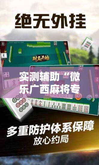 实测辅助“微乐广西麻将专用神器”细辅助教程分享