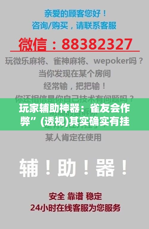 玩家辅助神器：雀友会作弊”(透视)其实确实有挂