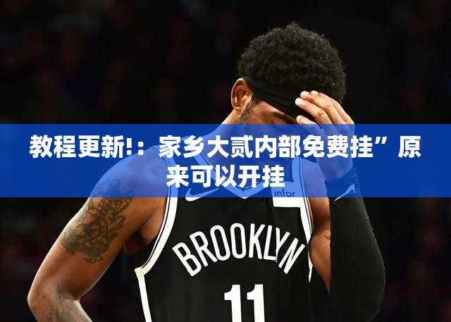 教程更新!：家乡大贰内部免费挂”原来可以开挂