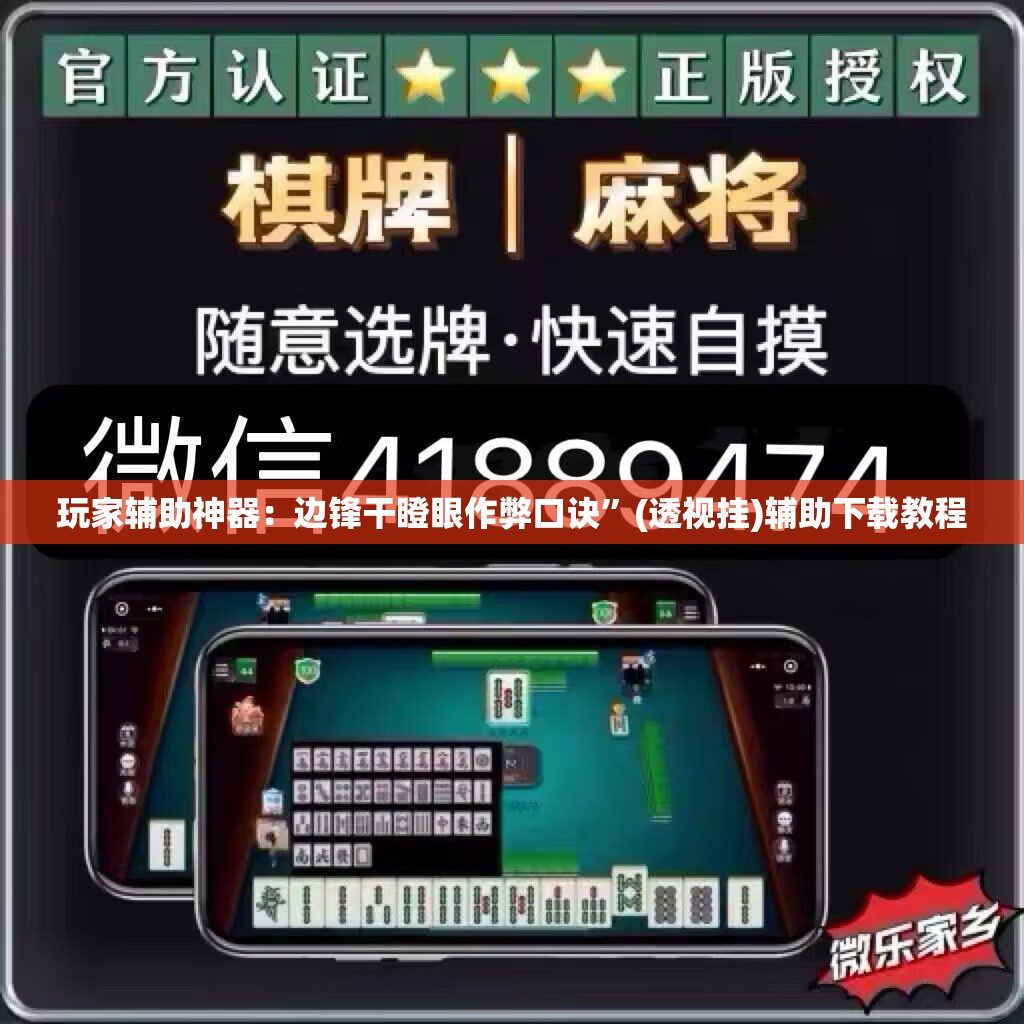 玩家辅助神器：边锋干瞪眼作弊口诀”(透视挂)辅助下载教程