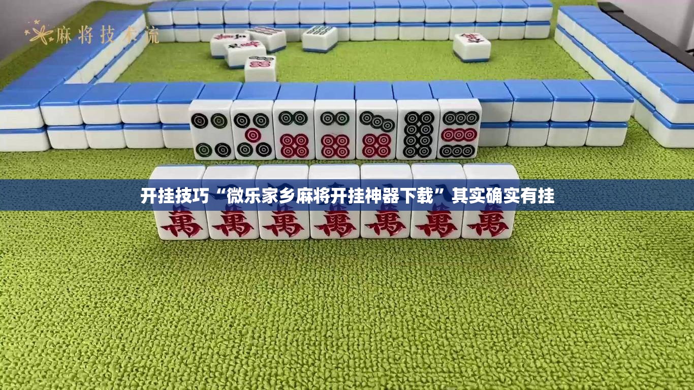 开挂技巧“微乐家乡麻将开挂神器下载	”其实确实有挂