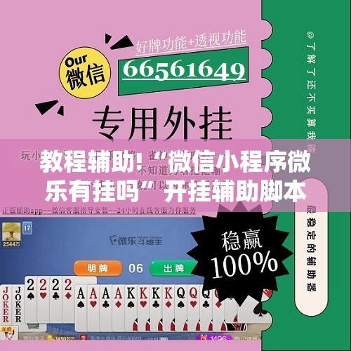 教程辅助!“微信小程序微乐有挂吗”开挂辅助脚本+详细开挂安装教程