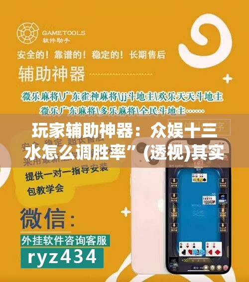 玩家辅助神器：众娱十三水怎么调胜率”(透视)其实确实有挂