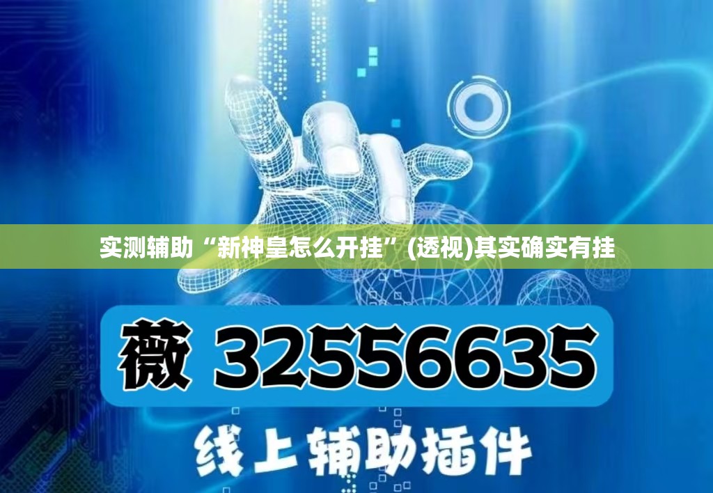 实测辅助“新神皇怎么开挂	”(透视)其实确实有挂