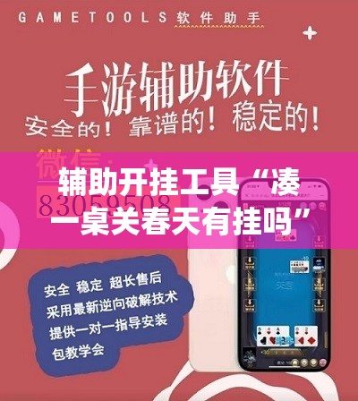 辅助开挂工具“凑一桌关春天有挂吗”开挂(透视)辅助教程