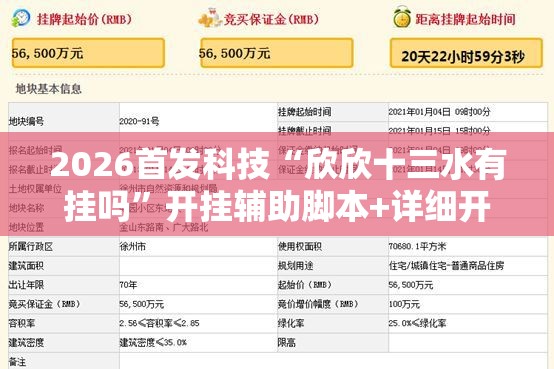 2026首发科技“欣欣十三水有挂吗	”开挂辅助脚本+详细开挂安装教程
