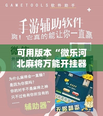 可用版本“微乐河北麻将万能开挂器免费通用版”2026开挂教程步骤