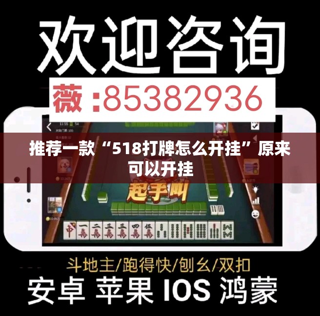 推荐一款“518打牌怎么开挂”原来可以开挂