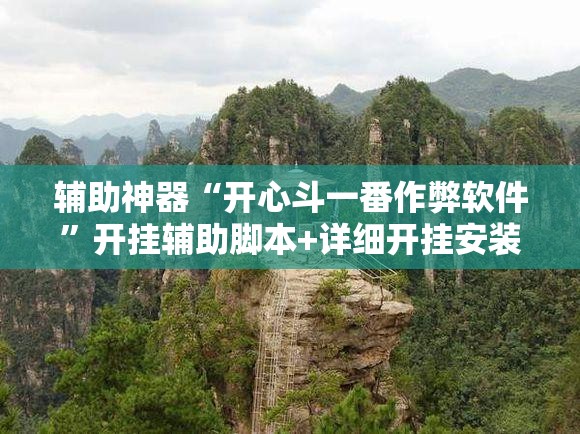 辅助神器“开心斗一番作弊软件”开挂辅助脚本+详细开挂安装教程