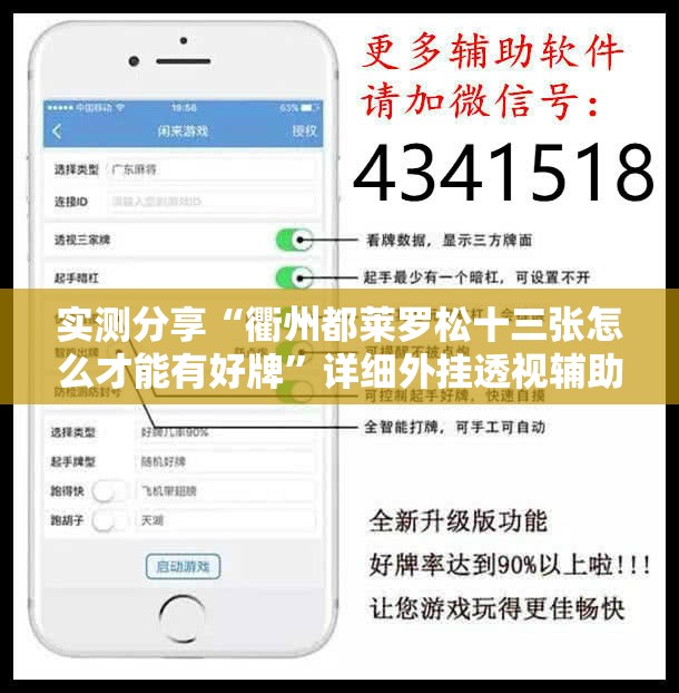 实测分享“衢州都莱罗松十三张怎么才能有好牌”详细外挂透视辅助软件教程