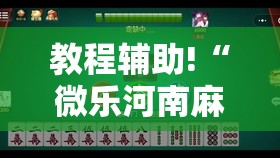 教程辅助!“微乐河南麻将小程序开挂	”详细开挂教程