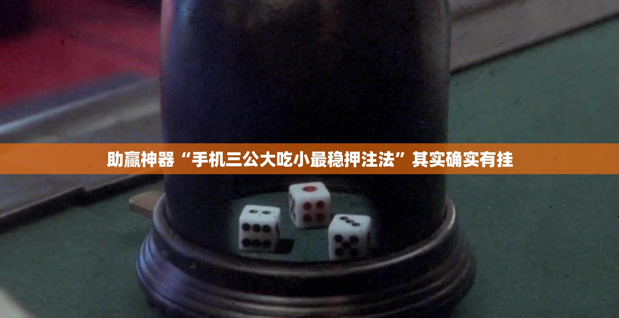 助赢神器“手机三公大吃小最稳押注法	”其实确实有挂
