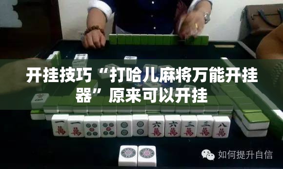 开挂技巧“打哈儿麻将万能开挂器”原来可以开挂