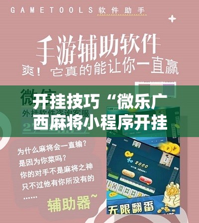 开挂技巧“微乐广西麻将小程序开挂神器版本软件”细辅助教程分享