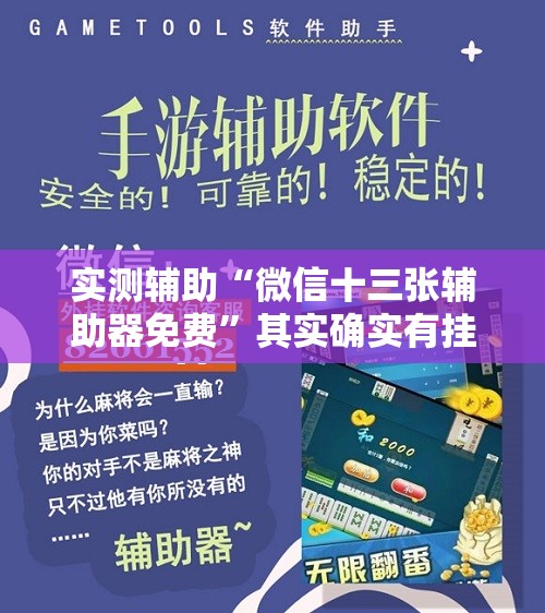 实测辅助“微信十三张辅助器免费	”其实确实有挂