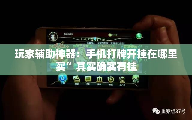 玩家辅助神器：手机打牌开挂在哪里买”其实确实有挂