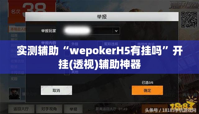 实测辅助“wepokerH5有挂吗”开挂(透视)辅助神器