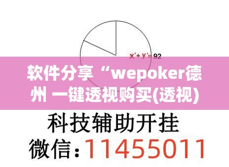 软件分享“wepoker德州 一键透视购买(透视)”开挂辅助脚本+详细开挂安装教程